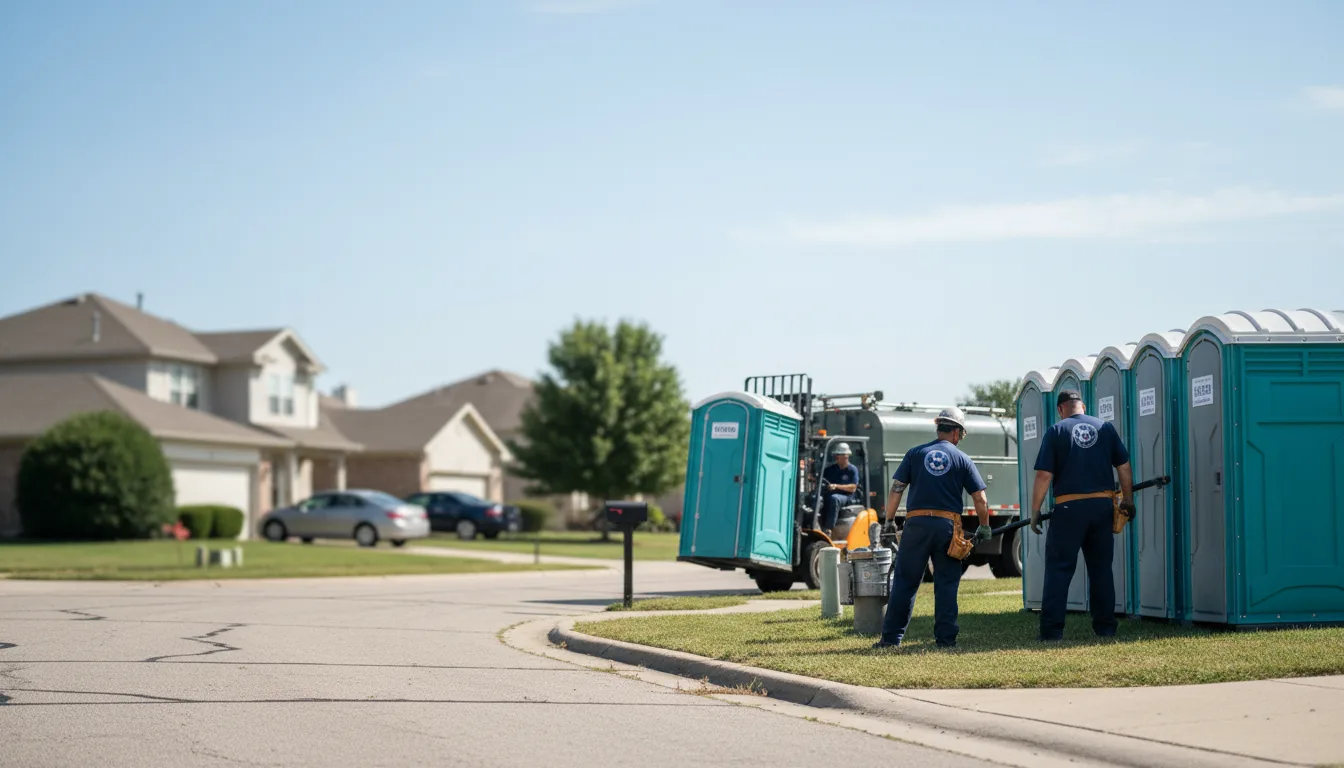 Porta Potty Rental in Crystal Beach, FL near me
